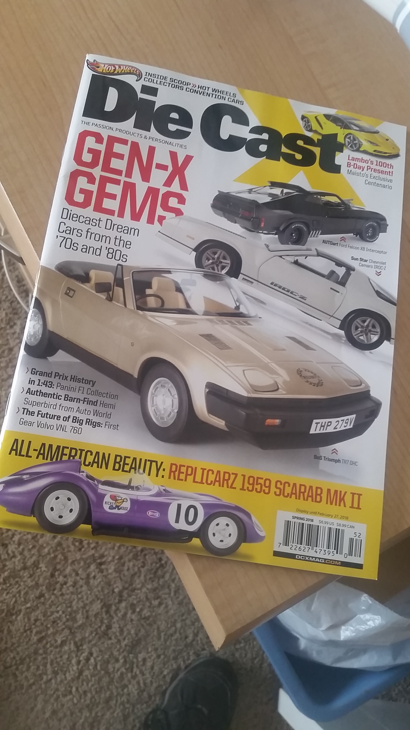Illustration for article titled Diecast magazine?!